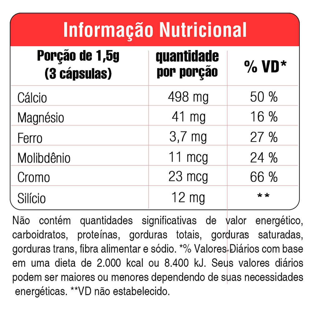Bio Vitalithy Suplemento Mineral 90 Cápsulas - Bio Vitalithy - Viva Nutrição Bio Vitalithy Suplemento Mineral 90 Cápsulas - Bio Vitalithy - Viva Nutrição