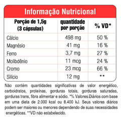 Bio Vitalithy Suplemento Mineral 90 Cápsulas - Bio Vitalithy - Viva Nutrição