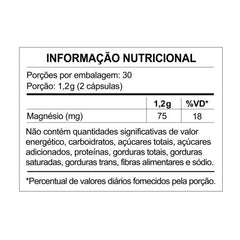 Cloreto de Magnésio P A 60 Cápsulas Meissen - Meissen - Viva Nutrição