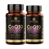 Coenzima Q10 Com Ômega 3 TG Kit 2 Unidades De 60 Cápsulas Essential - Essential Nutrition - Viva Nutrição