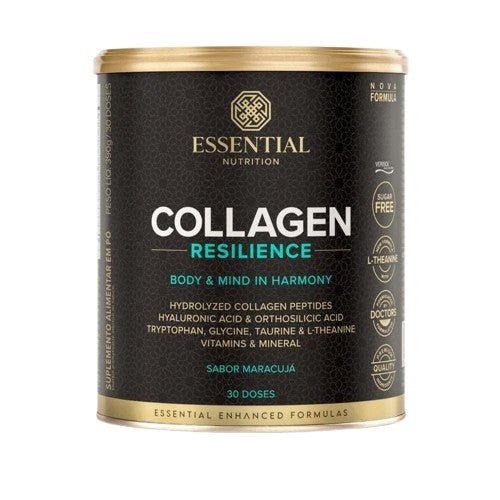 Colágeno Resiliência Essential Nutrition Lata 390g - Essential Nutrition - Viva Nutrição