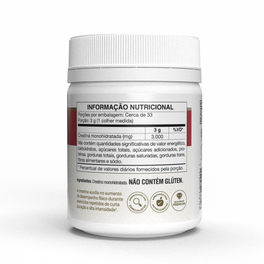 Creatina Monohidratada 100g Vitafor Vegana Alta Solubilidade - Vitafor - Viva Nutrição Creatina Monohidratada 100g Vitafor Vegana Alta Solubilidade - Vitafor - Viva Nutrição