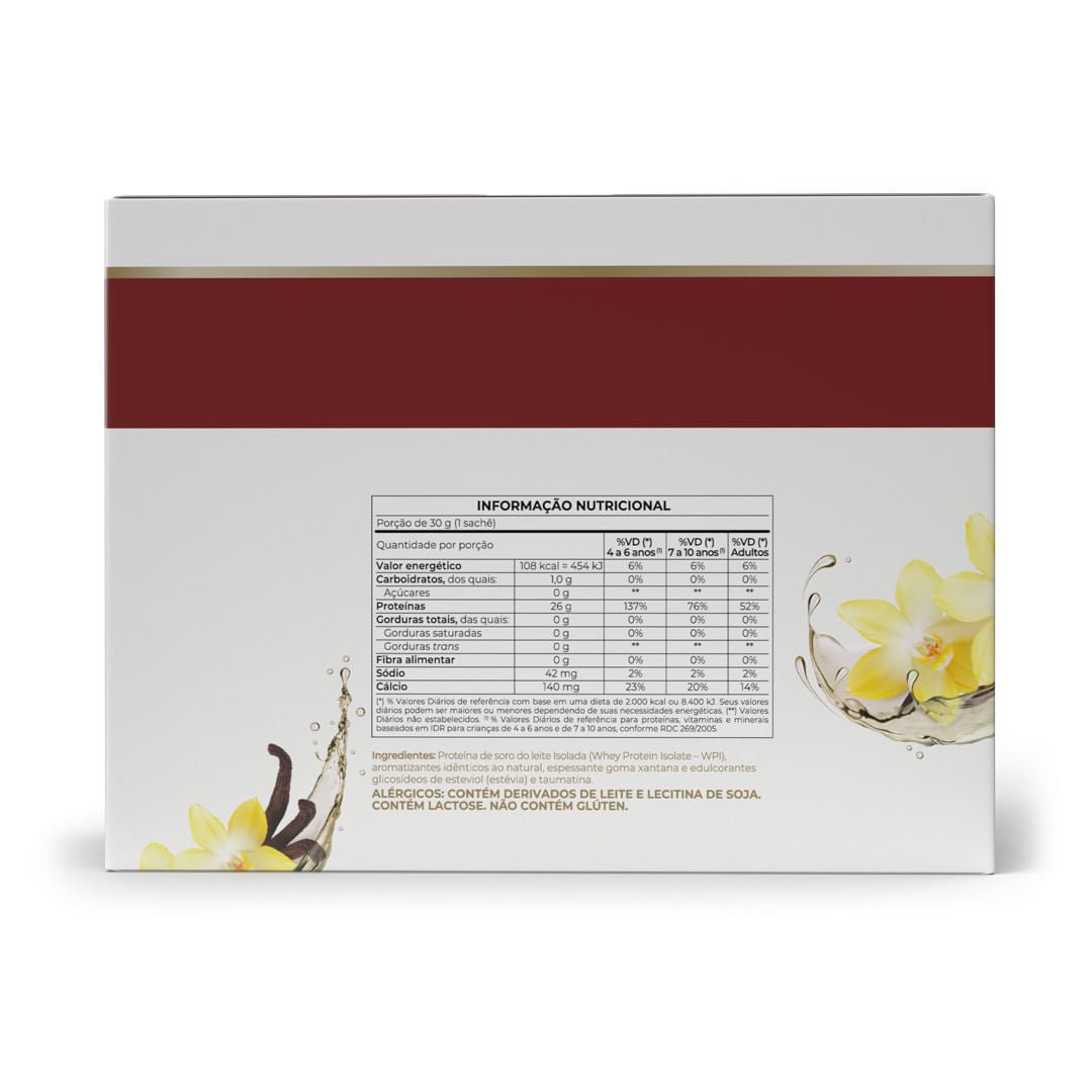 Isofort 15 Sachês 30g Baunilha Vitafor Suplemento Proteico de Alta Concentração - Vitafor - Viva Nutrição Isofort 15 Sachês 30g Baunilha Vitafor Suplemento Proteico de Alta Concentração - Vitafor - Viva Nutrição