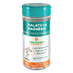 Malato de Magnésio Dimalato 60 Cápsulas de 500mg Meissen - Meissen - Viva Nutrição