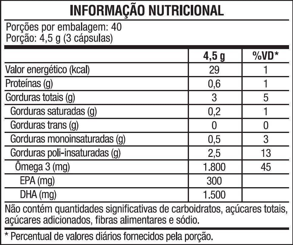 Mega DHA 1500mg Vitafor Cápsulas 120 Suplemento de Óleo de Peixe Com Alta Concentração de Omega 3 EPA e DHA - Vitafor - Viva Nutrição Mega DHA 1500mg Vitafor Cápsulas 120 Suplemento de Óleo de Peixe Com Alta Concentração de Omega 3 EPA e DHA - Vitafor - Viva Nutrição