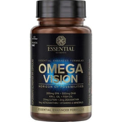 Omega Vision 60 Caps Essencial Omega 3 Extraído de Óleo de Krill para Melhor Absorção - Essential Nutrition - Viva Nutrição
