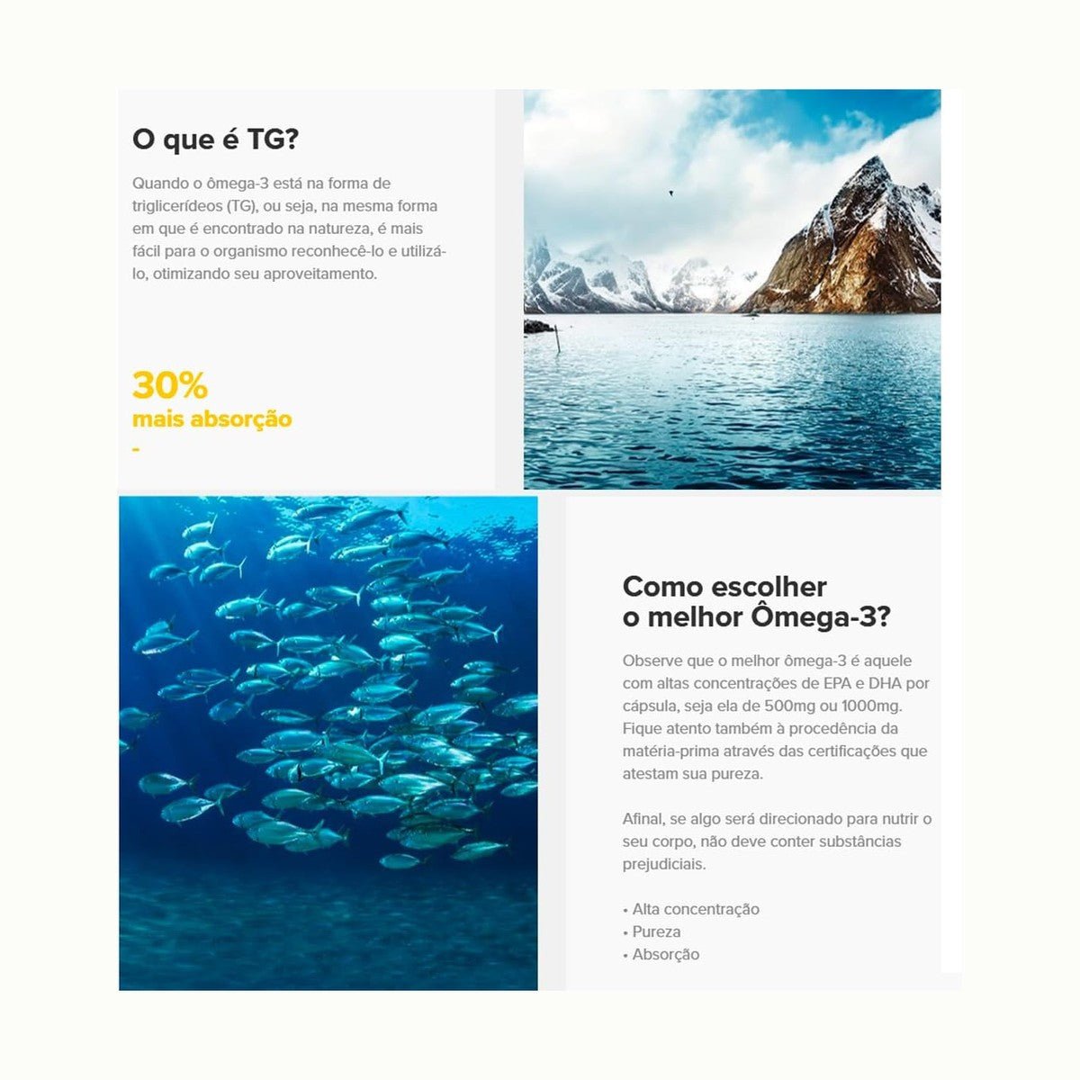 Super Ômega 3 TG 180 Cápsulas Essential Nutrition - Essential Nutrition - Viva Nutrição Super Ômega 3 TG 180 Cápsulas Essential Nutrition - Essential Nutrition - Viva Nutrição