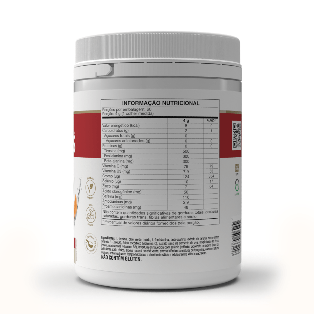 Termo Plus 240g Tangerina Com Chá Verde Vitafor - Vitafor - Viva Nutrição Termo Plus 240g Tangerina Com Chá Verde Vitafor - Vitafor - Viva Nutrição