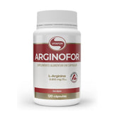 Vitafor Arginofor 120 Cápsulas L - Arginina Suplemento Sem Sabor - Vitafor - Viva Nutrição