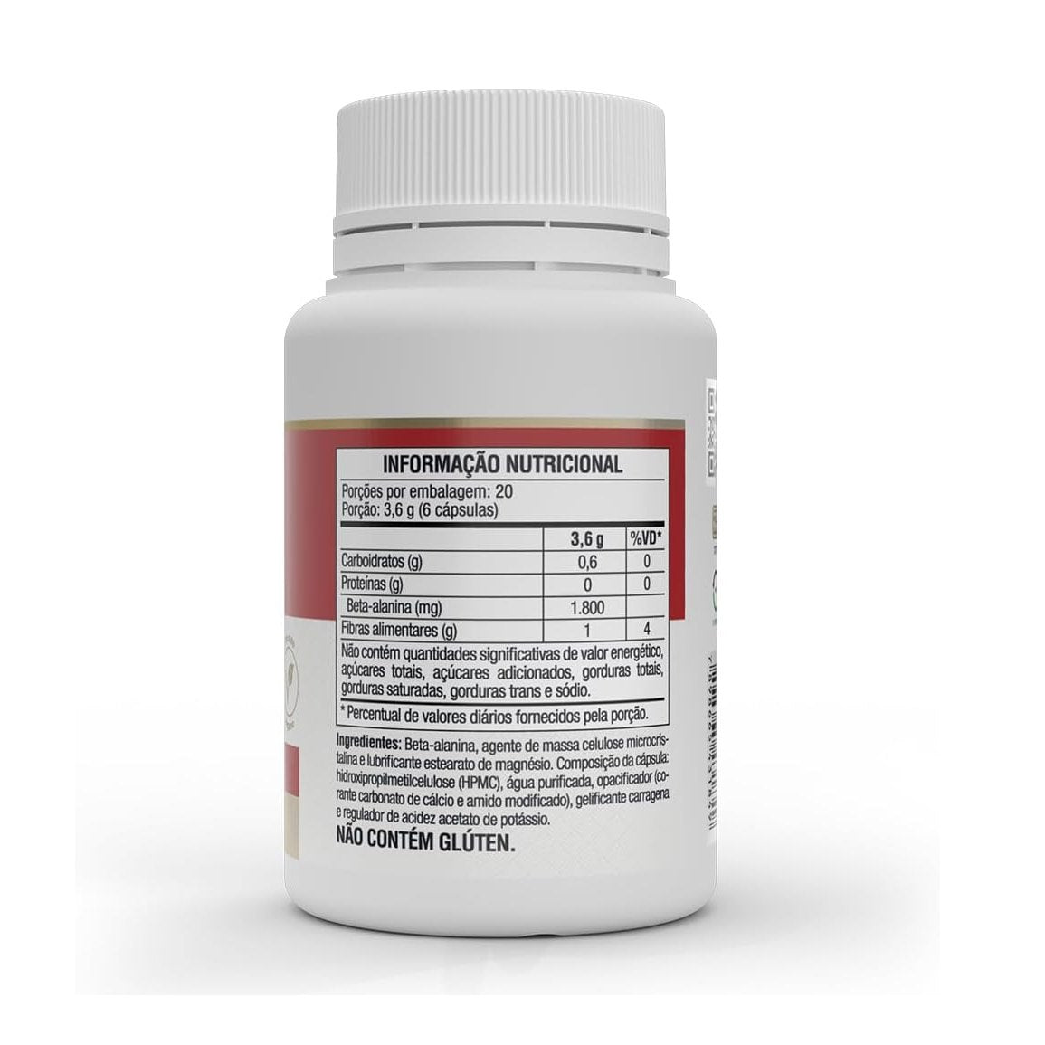 Vitafor Beta Alanina 120 Cápsulas Suplemento Vegano Sem Açúcar e Corantes - Vitafor - Viva Nutrição Vitafor Beta Alanina 120 Cápsulas Suplemento Vegano Sem Açúcar e Corantes - Vitafor - Viva Nutrição