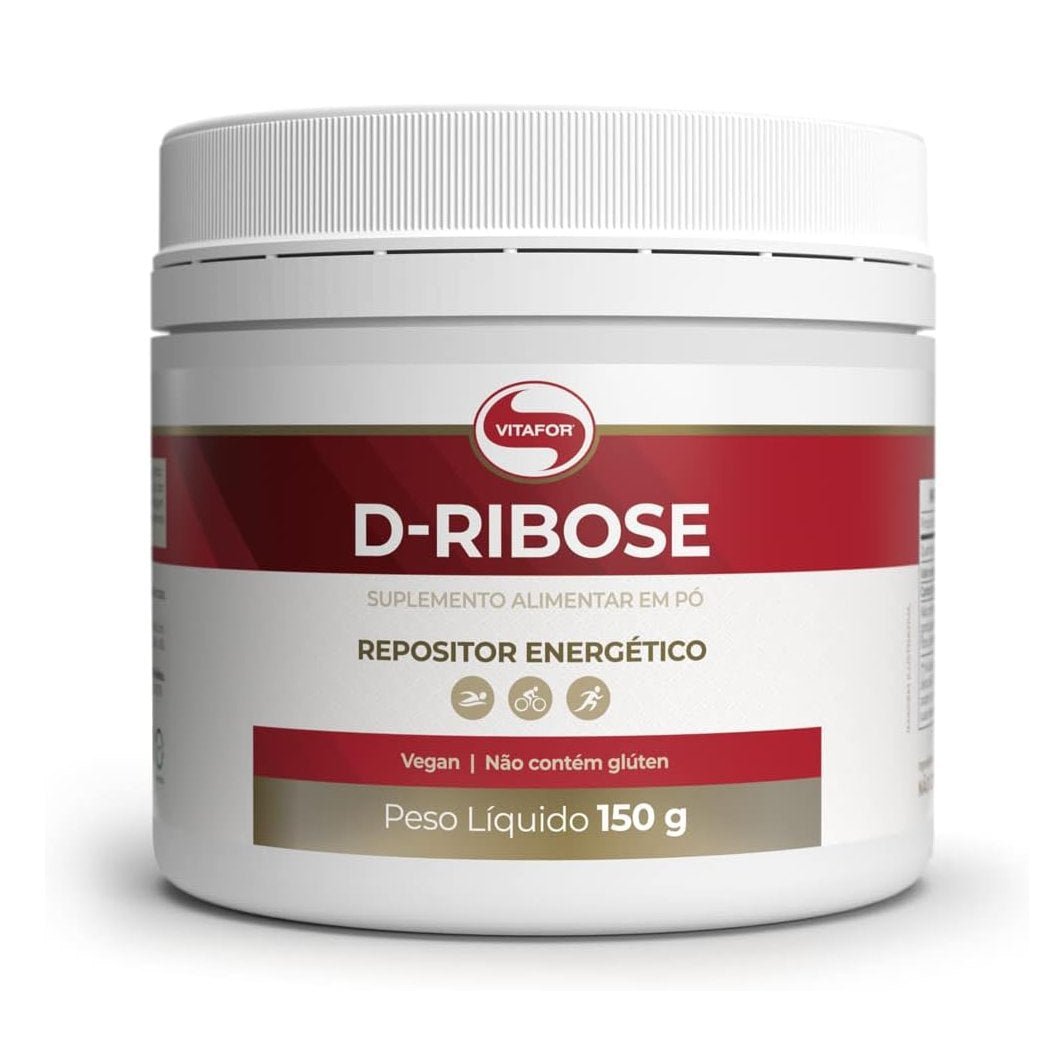Vitafor D Ribose 150g Repositor Energético Sem Sabor - Vitafor - Viva Nutrição