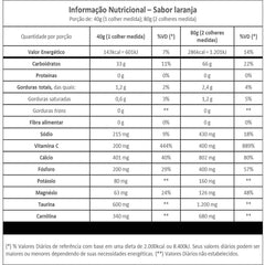 Vitafor Endurance Extreme Energy 1000g Laranja - Vitafor - Viva Nutrição