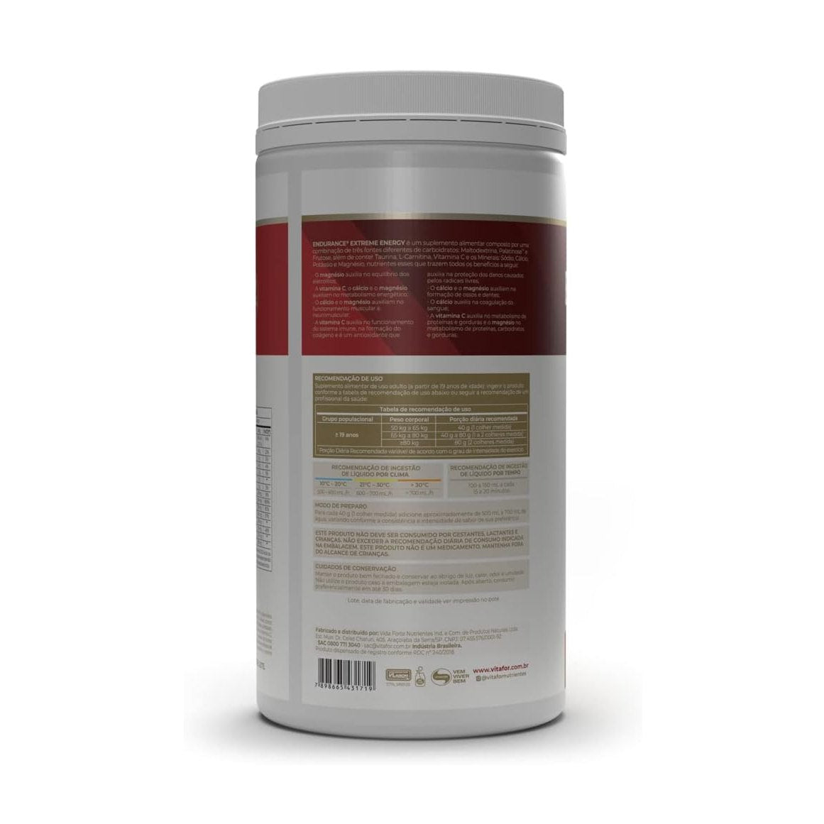 Vitafor Endurance Extreme Energy 1000g Laranja - Vitafor - Viva Nutrição Vitafor Endurance Extreme Energy 1000g Laranja - Vitafor - Viva Nutrição