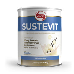 Vitafor Novo Sustevit 400g Baunilha Complemento Alimentar Diário Nutricional - Vitafor - Viva Nutrição