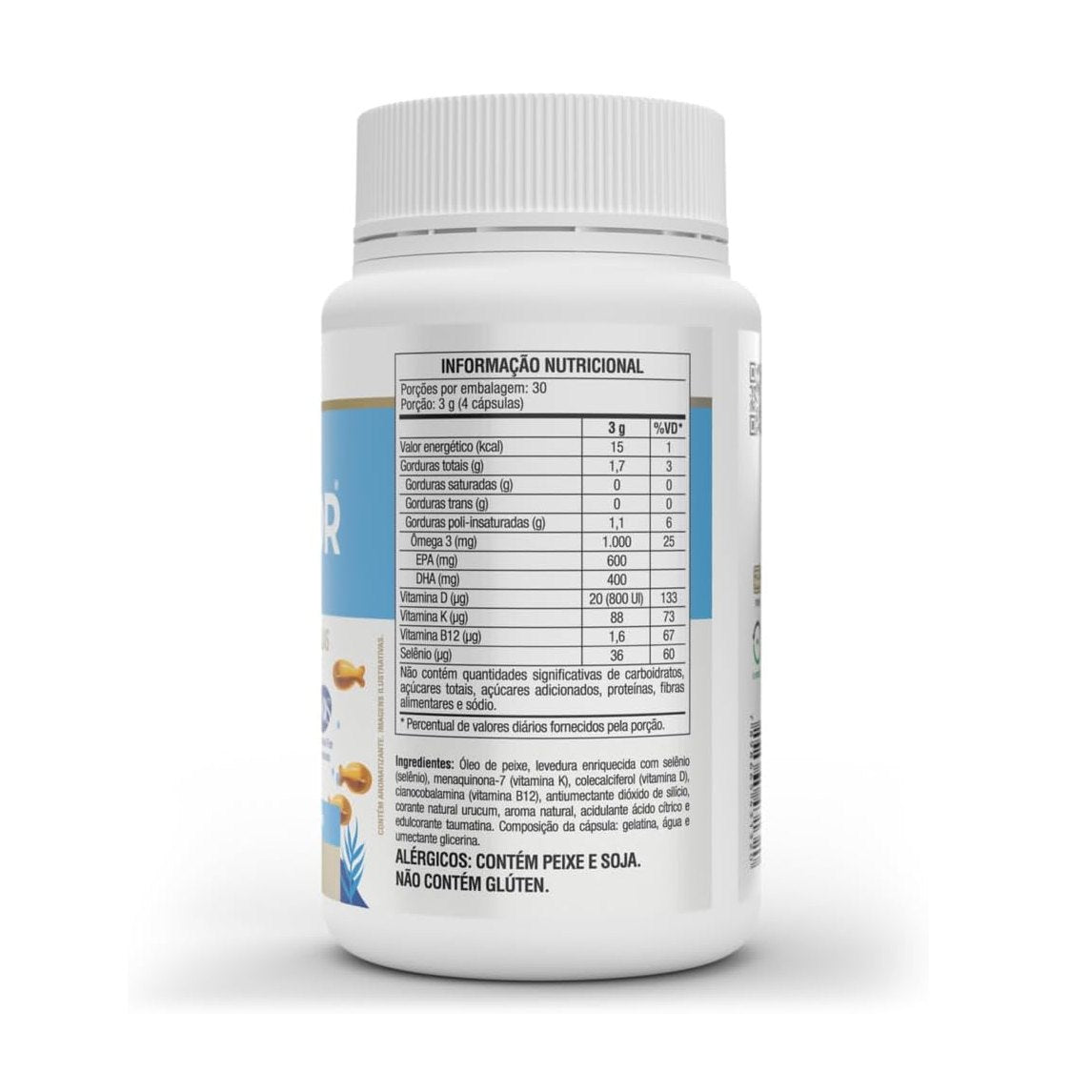 Vitafor Omegafor Família 120 Cápsulas Suplemento Alimentar Óleo de Peixe Fonte de Ômega 3 - Vitafor - Viva Nutrição Vitafor Omegafor Família 120 Cápsulas Suplemento Alimentar Óleo de Peixe Fonte de Ômega 3 - Vitafor - Viva Nutrição