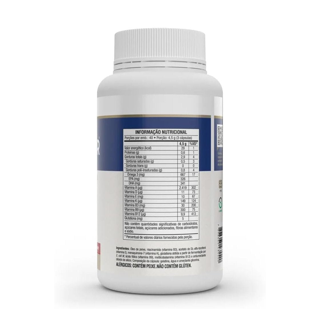 Vitafor Omegafor Vitaminas 120 Cápsulas Energia e Disposição - Vitafor - Viva Nutrição Vitafor Omegafor Vitaminas 120 Cápsulas Energia e Disposição - Vitafor - Viva Nutrição