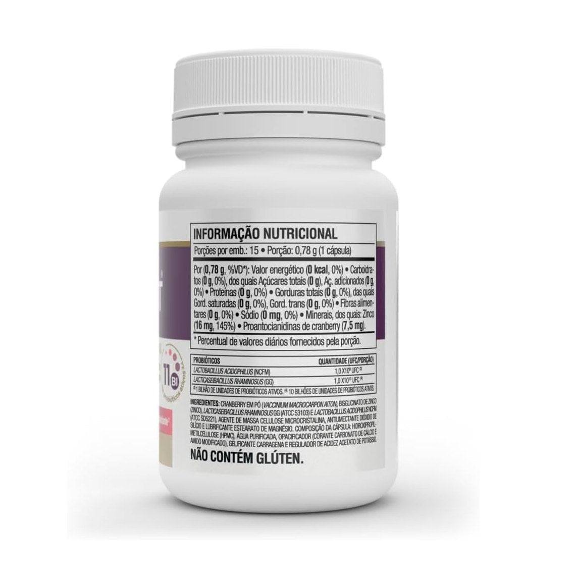 Vitafor Simfort Femme Suplemento Alimentar com Cranberry Probióticas e Zinco 15 Cápsulas - Vitafor - Viva Nutrição Vitafor Simfort Femme Suplemento Alimentar com Cranberry Probióticas e Zinco 15 Cápsulas - Vitafor - Viva Nutrição