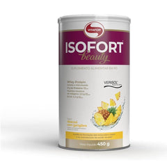 Vitafor Whey Isofort Beauty 450g Abacaxi Com Gengibre - Vitafor - Viva Nutrição