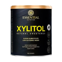 Xylitol Adoçante Natural Essential Nutrition 300g 100% Natural Baixo Índice Glicêmico - Essential Nutrition - Viva Nutrição