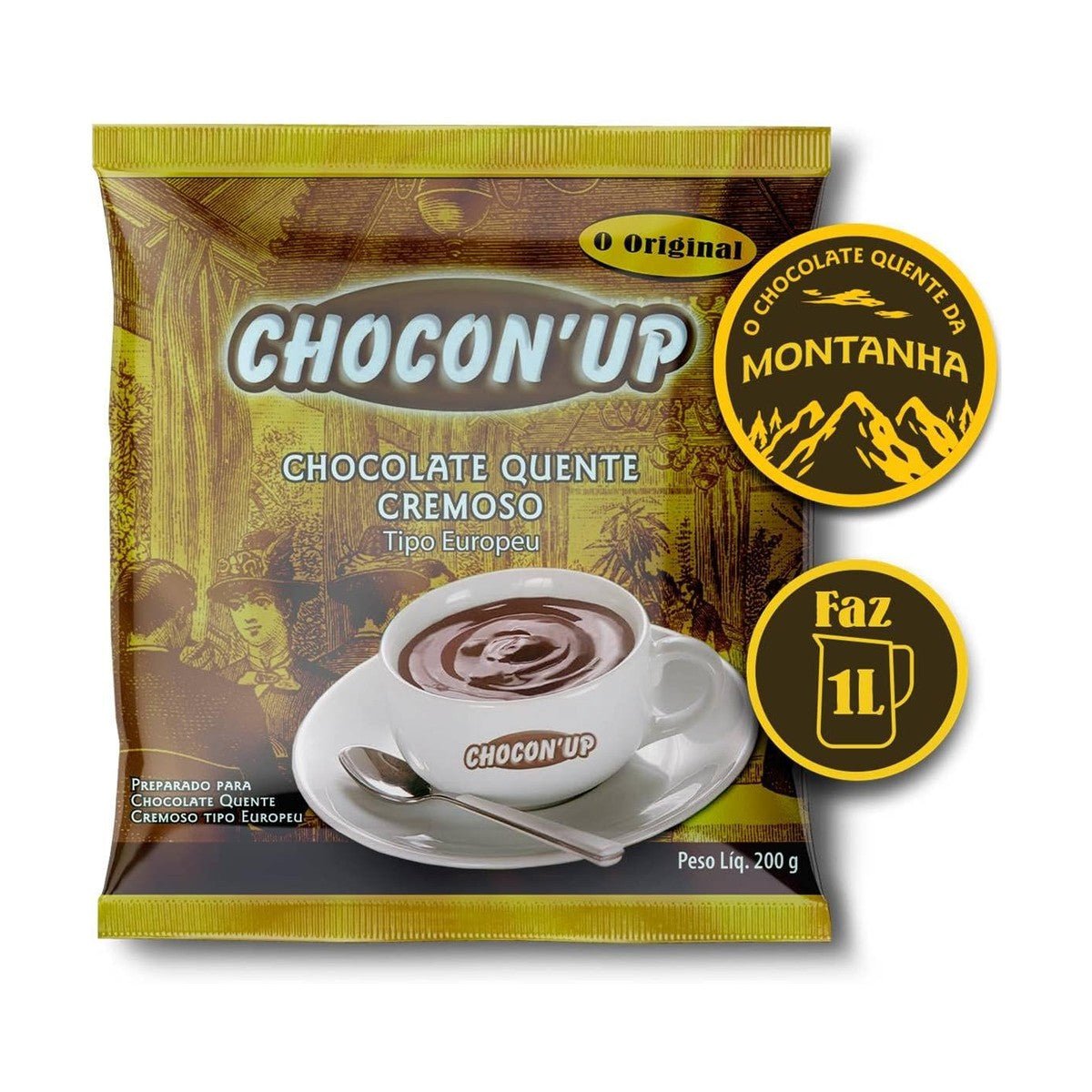 Choconup Tradicional 200g - Delicioso e Saboroso Para Todas as Ocasiões - FMB - Viva Nutrição