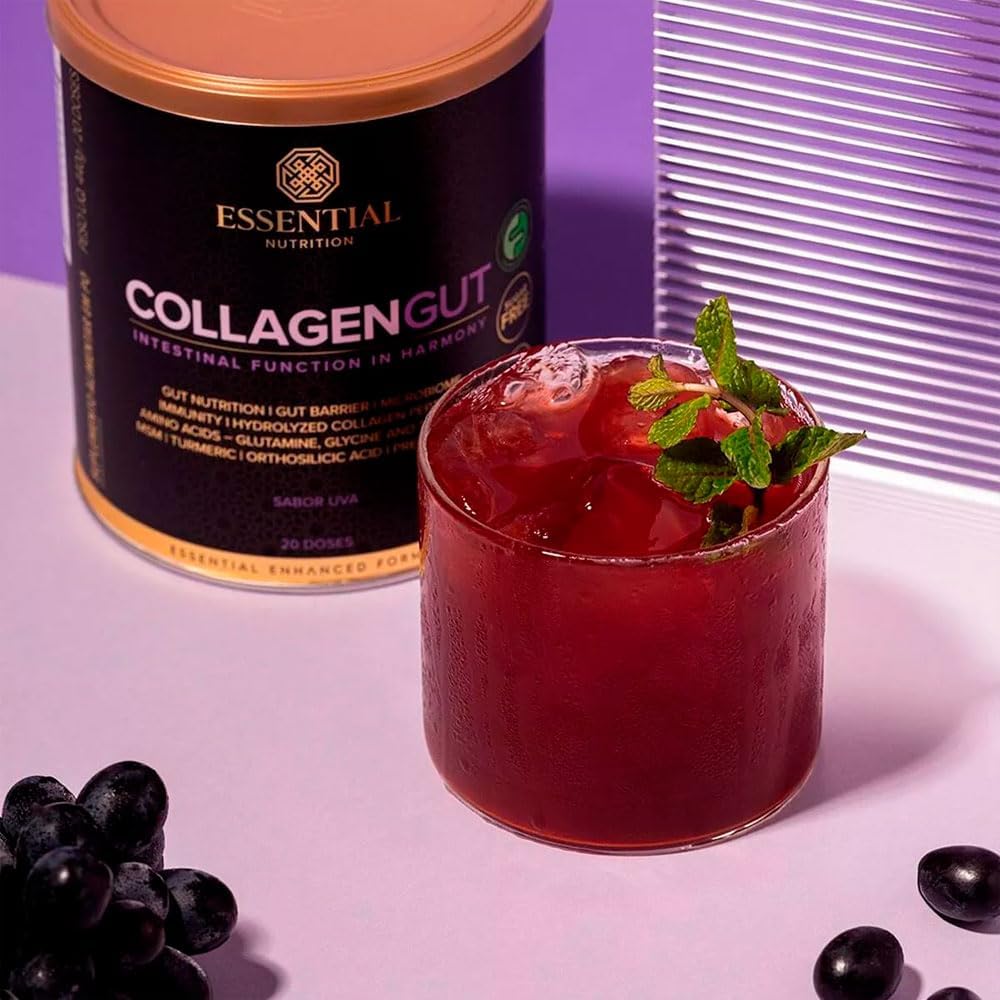 Colágeno Gut Uva 440g Essential Nutrition - Essential Nutrition - Viva Nutrição