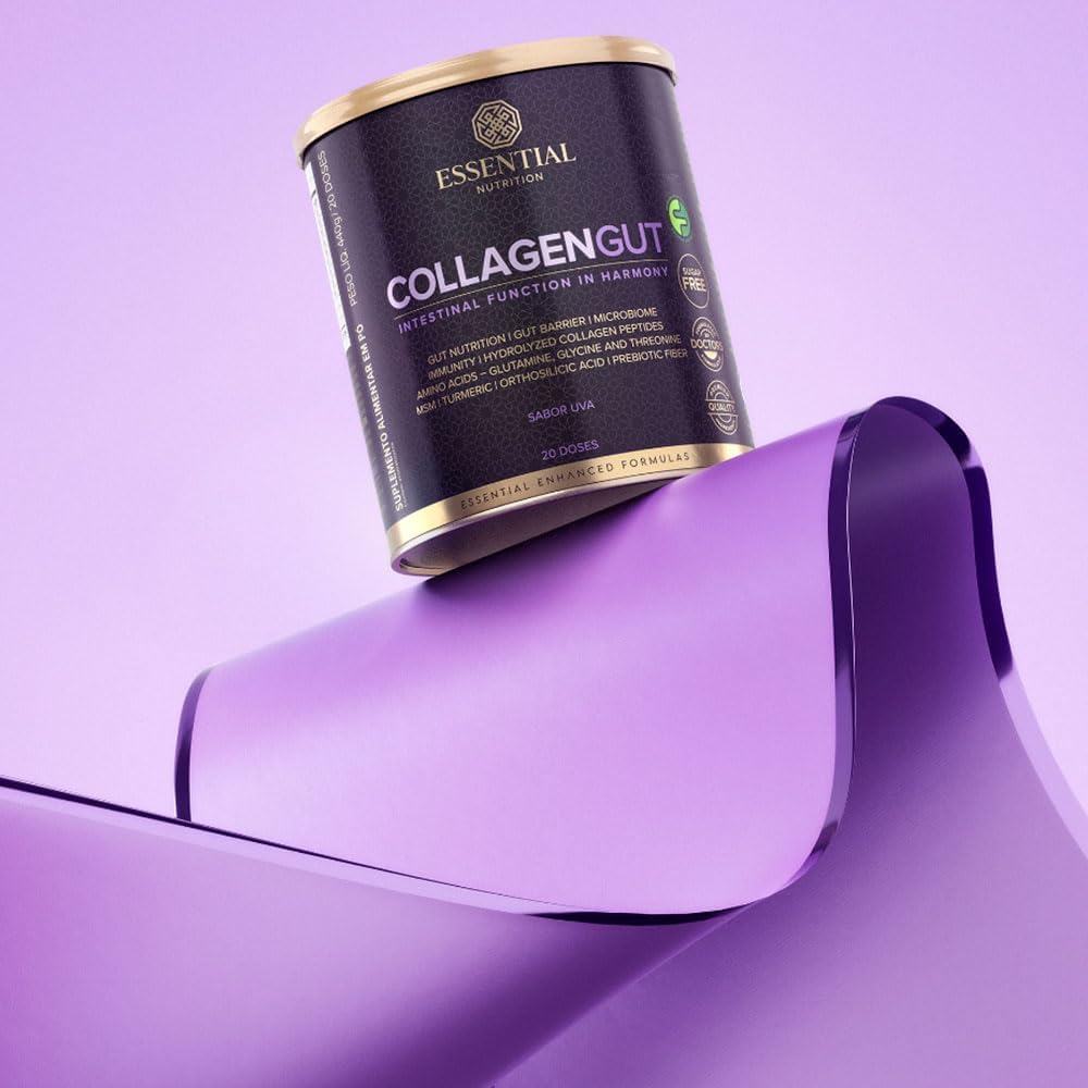 Colágeno Gut Uva 440g Essential Nutrition - Essential Nutrition - Viva Nutrição