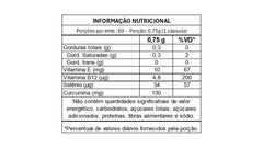 Curcuma Plus 60 Cápsulas Vitafor Suplemento Antioxidante e Imunidade - Vitafor - Viva Nutrição
