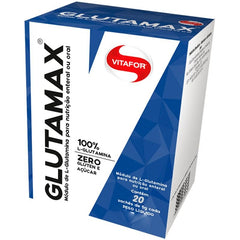 Glutamax 20 Sachês de 5g - Aminoácido de Alta Pureza Sem Glúten e Lactose - Vitafor - Viva Nutrição