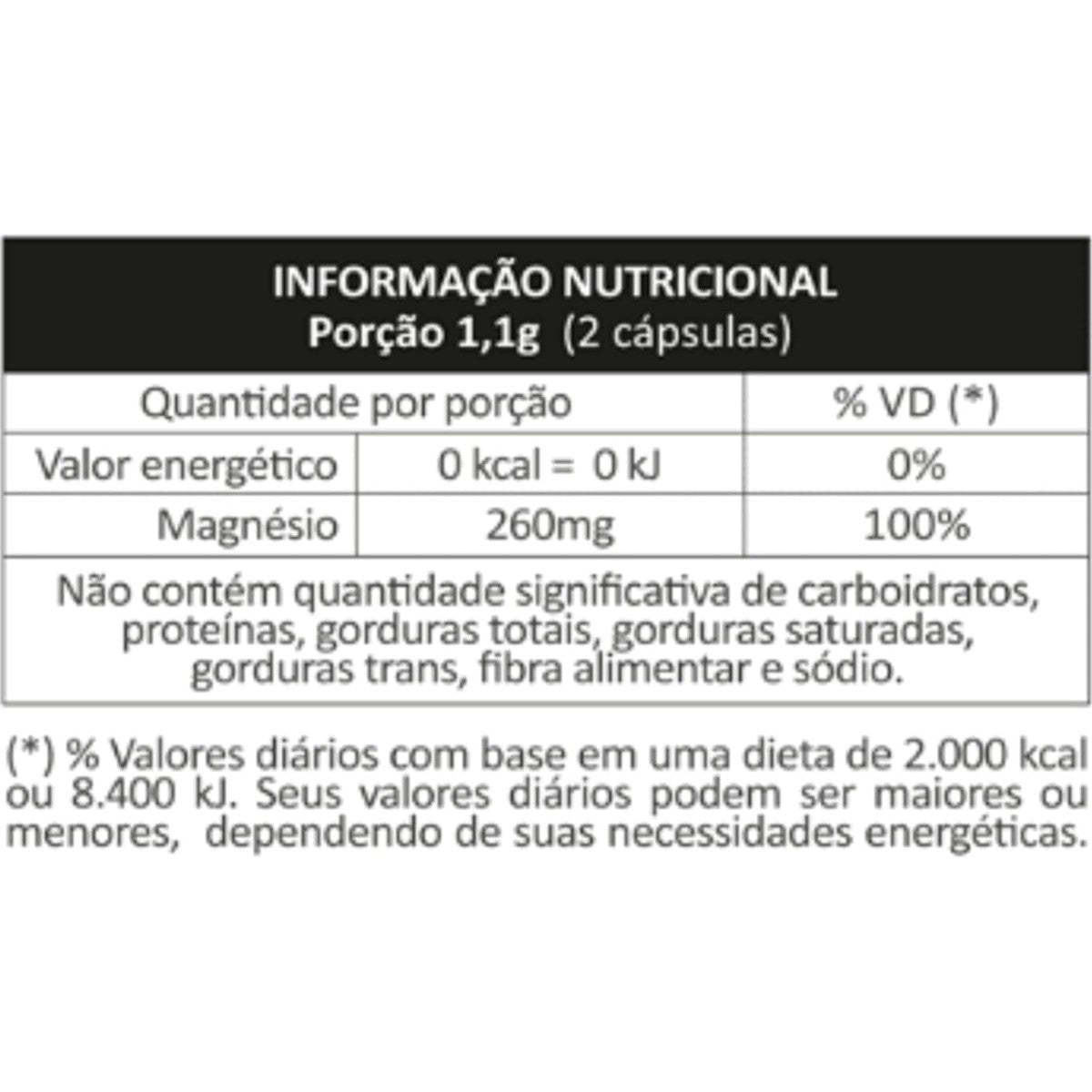 Magnésio Quelato 433 mg Meissen 120 Cápsulas Kit 3 Unidades - Meissen - Viva Nutrição