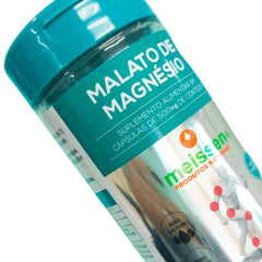 Malato de Magnésio Dimalato 120 Cápsulas de 500mg Meissen - Meissen - Viva Nutrição