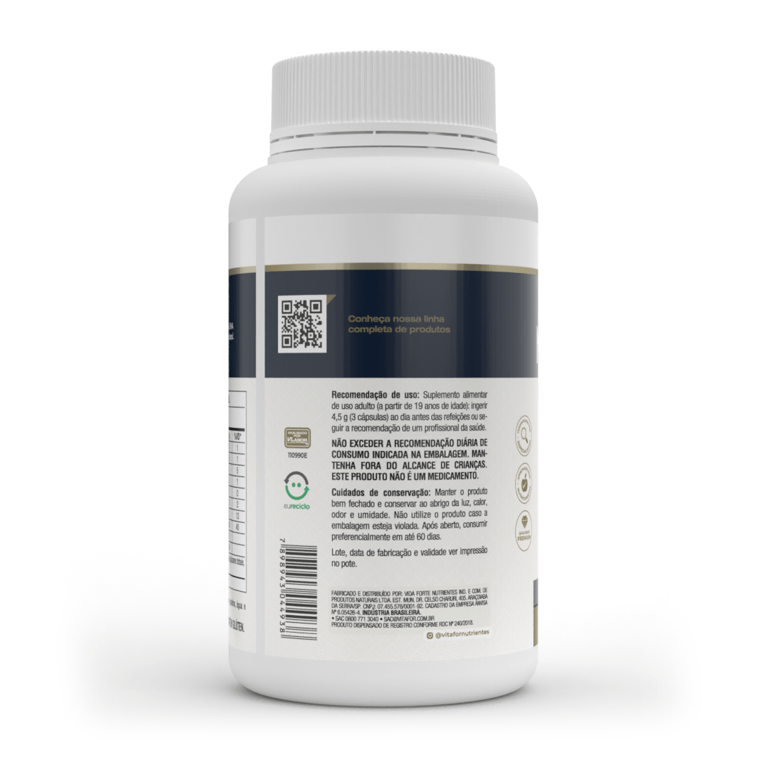Mega DHA 1500mg Vitafor Cápsulas 120 Suplemento de Óleo de Peixe Com Alta Concentração de Omega 3 EPA e DHA - Vitafor - Viva Nutrição
