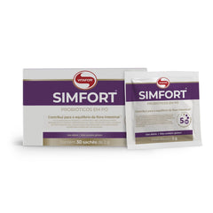 SIMFORT 30 Sachês de 2g Probióticos para Equilíbrio da Flora Intestinal - Vitafor - Viva Nutrição
