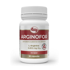 Vitafor Arginofor 30 Cápsulas L - Arginina Suplemento Sem Sabor - Vitafor - Viva Nutrição
