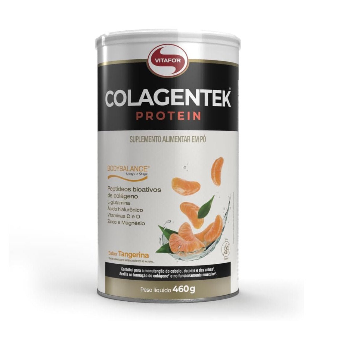 Vitafor Colagentek Proteína 460g Tangerina - Vitafor - Viva Nutrição