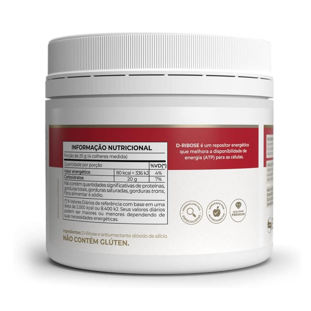 Vitafor D Ribose 150g Repositor Energético Sem Sabor - Vitafor - Viva Nutrição
