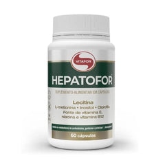 Vitafor Hepatofor 60 Cápsulas Suplemento Alimentar com Inositol L Metionina e Vitaminas - Vitafor - Viva Nutrição