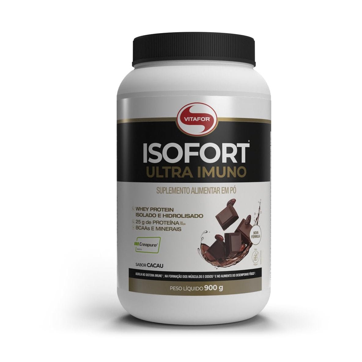 Vitafor Isofort Ultra Imuno 900g Baunilha Suplemento Alimentar Em Pó - Vitafor - Viva Nutrição