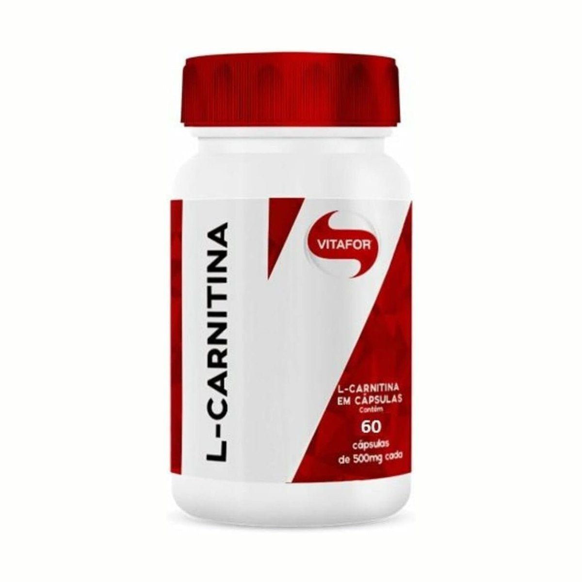 Vitafor L Carnitina 60 Cápsulas 500g Suplemento Sem Sabor - Vitafor - Viva Nutrição