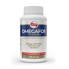 Vitafor Omegafor Vitaminas 120 Cápsulas Energia e Disposição - Vitafor - Viva Nutrição