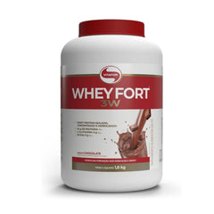 Vitafor Whey Fort 3W 1.8Kg Chocolate - Vitafor - Viva Nutrição