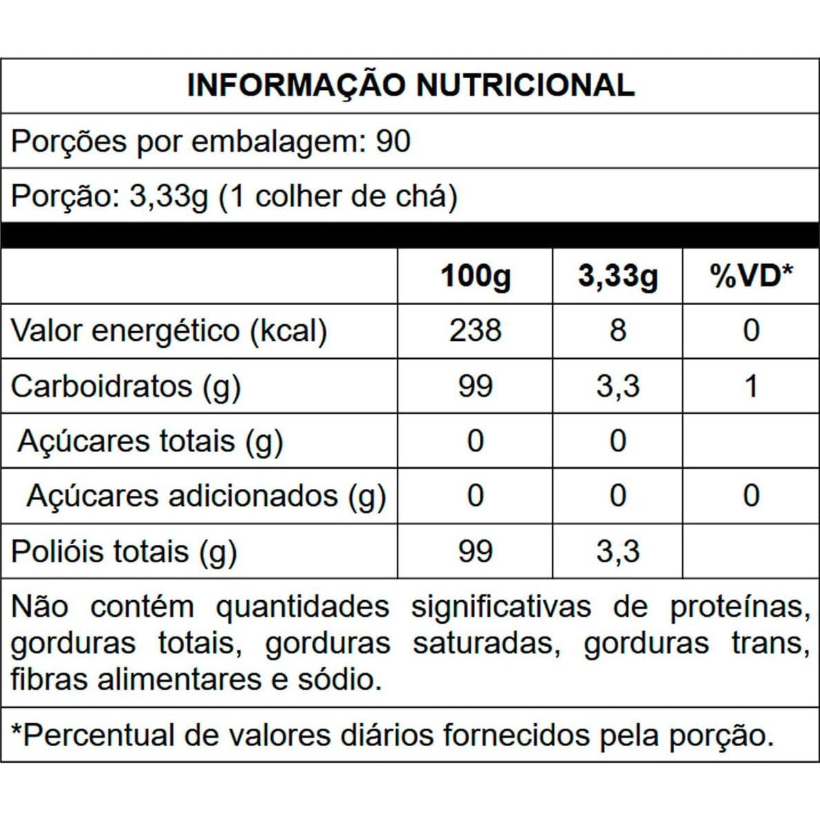Xylitol Adoçante Natural Essential Nutrition 300g 100% Natural Baixo Índice Glicêmico - Essential Nutrition - Viva Nutrição
